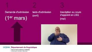 Miniature : Présentation de la majeure en interprétation français-LSQ