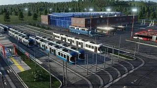 Miniature : Transport fever 2 : Construction du tram d'Angers Ep20