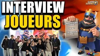 Miniature : J'INTERVIEW de TRÈS BONS JOUEURS de Clash Royale à la PGW25  !