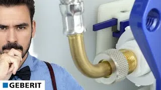 Miniature : Comment réparer une chasse d’eau qui coule Geberit ? | WC suspendu Sigma 8 de 2016, UP 720 | 2/2