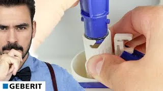Miniature : Comment réparer une chasse d’eau qui coule Geberit? | WC suspendu Sigma 8 de 2016, UP 720 |1/2