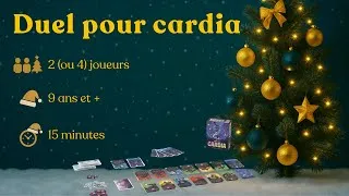 Miniature : Duel pour Cardia !✨ - Calendrier de l’Avent Ludique 🎲🎄2025