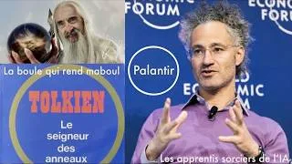 Miniature : J.R.R. Tolkien contre l'IA Palantir - Le pape Léon XIV - Gandalf le magicien du seigneur des anneaux