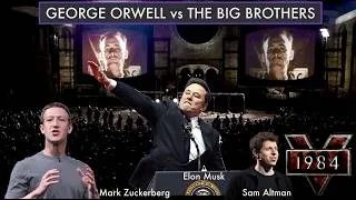 Miniature : George Orwell contre les Big Brothers de l'IA - Le roman 1984 - Cinéma : de Brazil à Harry Potter