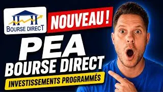 Miniature : Grande nouveauté sur le PEA Bourse Direct !
