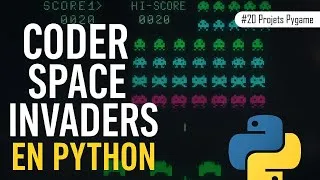 Miniature : Space Invaders en python ? Je vous montre 👇| TutoPygame #coding  #python #programming #