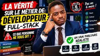 Miniature : Full Stack en 6 Mois  Ce qu’on ne vous dit jamais