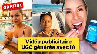 Miniature : Créer Des Videos Pub UGC Virales avec cet Outil IA (Tutoriel Complet 2026)