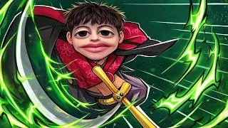 Miniature : JE MAX LA DARK BLADE EN 1 HEURE ! (Défi Blox Fruits)