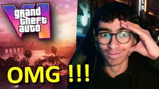 Miniature : 🔥REACTION au TRAILER de GTA VI / Analyse + Théorie 🔥