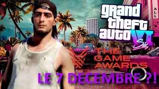 Miniature : GTA VI ANNONCER dans MOINS d'1 MOIS au GAME AWARDS le 7 DECEMBRE ?!