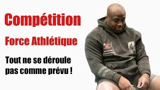 Miniature : COMP DAY - ÇA NE SE PASSE PAS COMME PRÉVU...FORCE ATHLÉTIQUE #powerlifting #forceathlétique