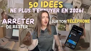 Miniature : 50 IDÉES POUR NE PLUS SCROLLER, T'ENNUYER CETTE ÉTÉ !