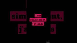 Miniature : Attendre (texte oral)
