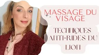 Miniature : Massage du visage anti-rides du lion et du front. Routine yoga lifting immédiat 