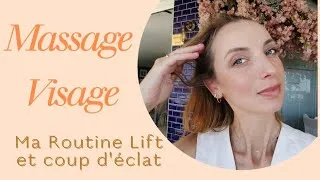 Miniature : Massage du visage bonne mine tonifiant. Yoga visage anti-rides 