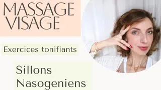 Miniature : Massage du visage joues et ovale / lifting massage sillons nasogéniens