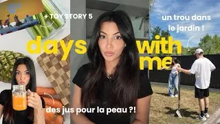 Miniature : VLOG | BOIRE SA SKINCARE ?! 🥕, UN TROU DANS LE JARDIN ?! 🏠, TOY STORY 5 en FAMILLE 👭🏻 | Lisa Ngo
