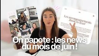 Miniature : ChitChat de juin : 1ère cliente en consulting, retour sur les réseaux...