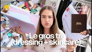 Miniature : On trie mon DRESSING et ma SKINCARE ensemble (gros reset)