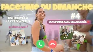 Miniature : J'AI PASSÉ LA JOURNÉE AVEC MES ABONNÉS — Olympiades sportives à l'UCPA - FACETIME DU DIMANCHE #4