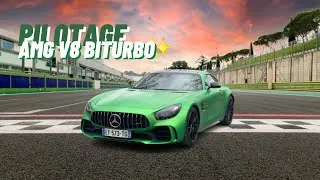 Miniature : MON COPAIN PILOTE LA MERCEDES AMG V8 BITURBO 😱🚦