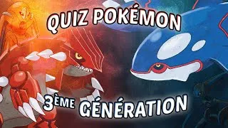 Miniature : Quiz Pokémon 3e génération : sauras-tu retrouver le Pokémon selon sa description ? Pokémon Emeraude