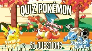 Miniature : Quiz Pokémon Rouge, Bleu et Jaune : venez tester vos connaissances et/ou souvenirs d'enfance!