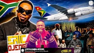 Miniature : ERIC DJENGA ATIE AVION OFELE PONA BA CONGOLAIS YA AFRIQUE DU SUD BA ZONGA MBOKA NA ENVELOP NA MABOKO