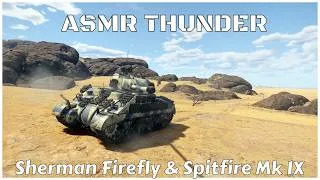 Miniature : [ASMR THUNDER] Sherman Firefly & Spitfire Mk IX - OPEX Sound Mod