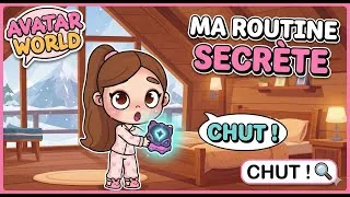 Miniature : MA ROUTINE DU MATIN SECRÈTE 🤫 dans Avatar World