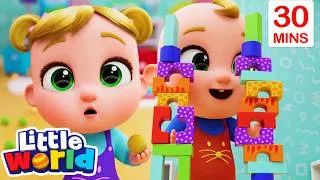 Miniature : Ranger les jouets ! 🧸🪀| Comptines pour les tout-petits | Little World Français
