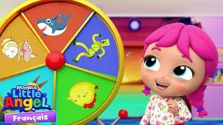 Miniature : Faites tourner la roue de la danse | Chansons pour danser | Little Angel Français