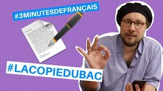 Miniature : #3MINUTESDEFRANÇAIS - Rendre Une Bonne Copie Au Bac