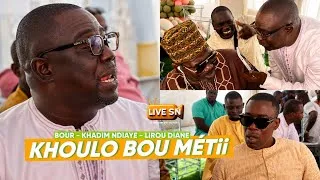 Miniature : KHOULO BOU MÉTiii😳😂 BOUR GUEWEUL, LIROU DIANE ak KHADIM NDIAYE #livesn 