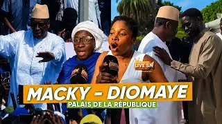 Miniature : MACKY BiiR PALAIS avec LE Pr DIOMAYE «ENORME FOULE DANS LES RUES DE DAKAR #livesn #mackysall 