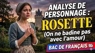 Miniature : Analyse de personnage : ROSETTE (On ne badine pas) - Bac de Français 📖