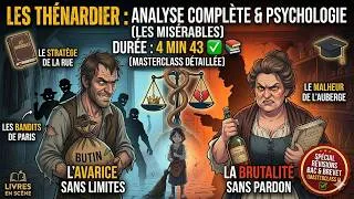 Miniature : LES THÉNARDIER : Analyse complète, psychologie et rôle social (Les Misérables) 📚🎓