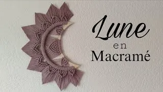 Miniature : DIY lune en macramé | Livy Macramé
