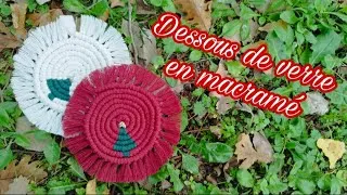 Miniature : DIY dessous de verre en macramé ✨ spécial Noel 🌲 | Livy Macramé