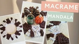 Miniature : DIY macramé mandala #2 | Livy Macramé