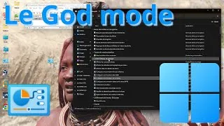 Miniature : Windows 10 et 11 : Activer le "God Mode" (Mode Dieu) pour tout contrôler 🛠️