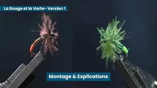 Miniature : Mouche de pêche n°5 : La Rouge et la Verte - V1