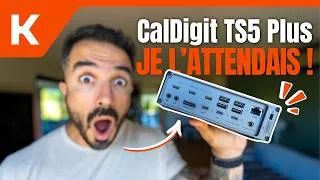 Miniature : Test du CalDigit TS5 Plus : le dock parfait que j'attendais !