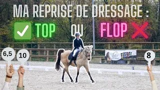 Miniature : MES RÉACTIONS SUR MON CONCOURS DE DRESSAGE CLUB 2 GP