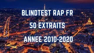 Miniature : Blind test Rap FR 2010-2020