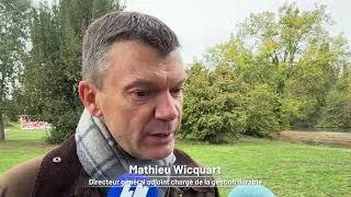 Miniature : Huisne : la remise en état de la rivière se poursuit au Mans