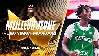 Miniature : LES MEILLEURES ACTIONS de Hugo Yimga -Moukouri, meilleure jeune de Betclic ÉLITE - saison 25/26