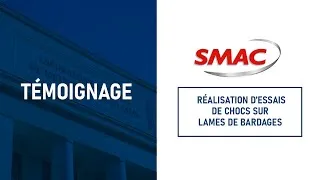 Miniature : SMAC, réalisation d’essais de chocs sur lames de bardages