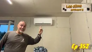 Miniature : Ep 352 Les Clims arrivent !! #renovation #maison